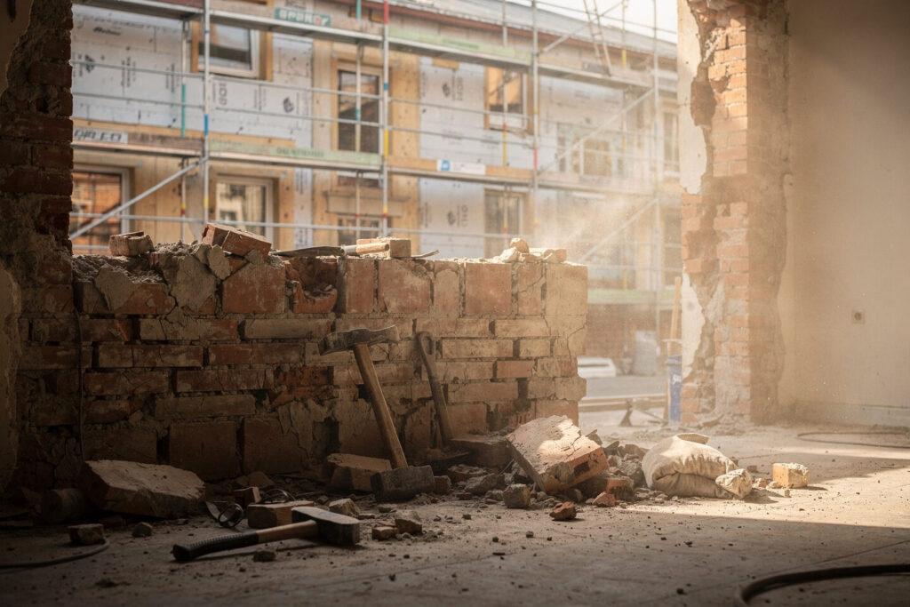 Baufirma Klaric – Fragen zur Umsetzung von Sanierung, Abbruch und Ausbau